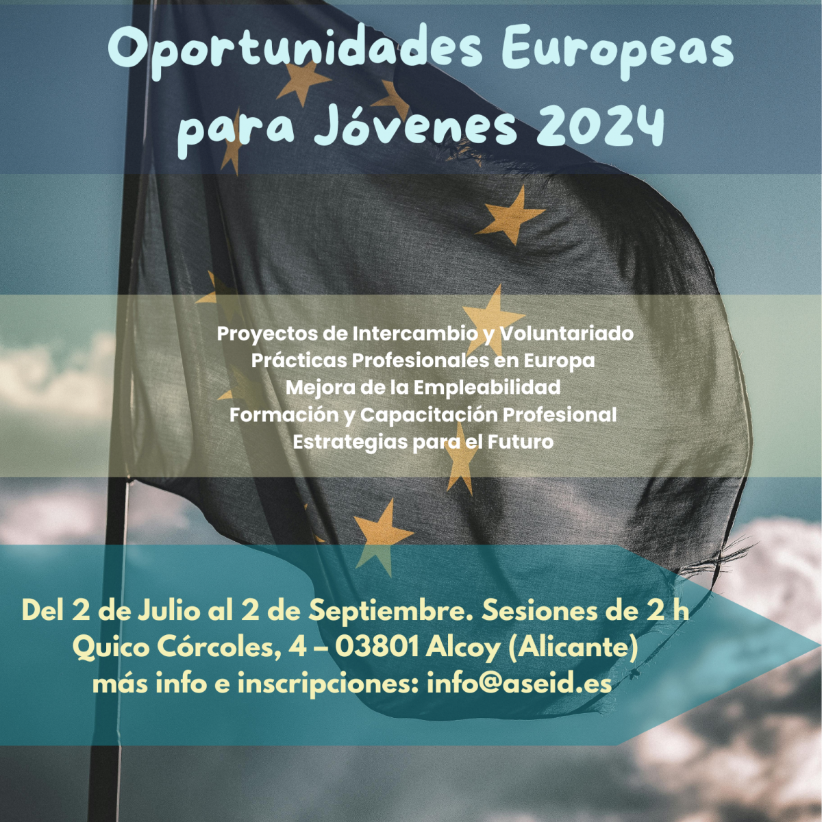 Oportunidades europeas para jóvenes 2024